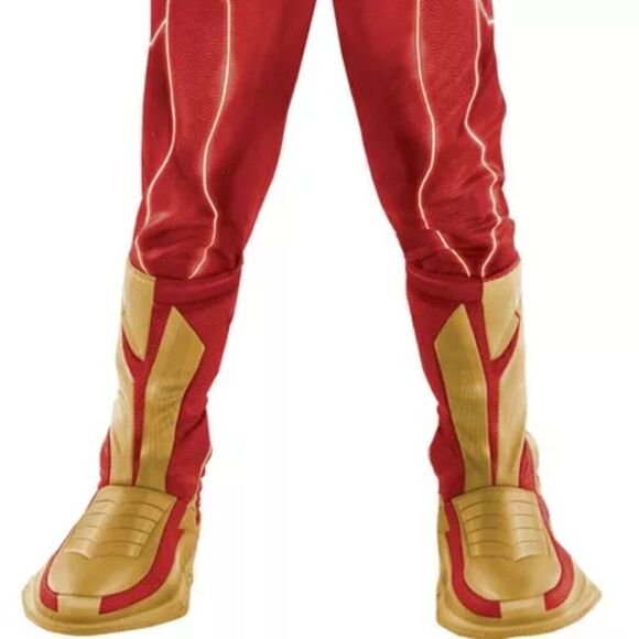 The Flash Kids Light Up Costume DC Studios Size Large 12-14 - Picture 5 of 11